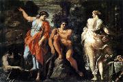 CARRACCI, Annibale The Choice of Heracles sd oil painting